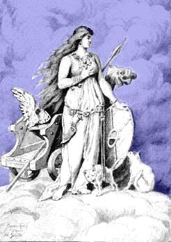 Freya in Her Goddess of Battle aspect.